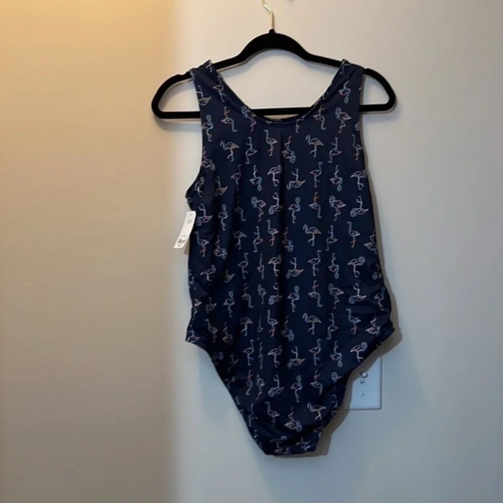 Kids XXL flamingo bathing suit new with tag